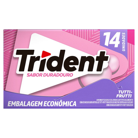 Goma de Mascar Trident Tutti Frutti 25,2G