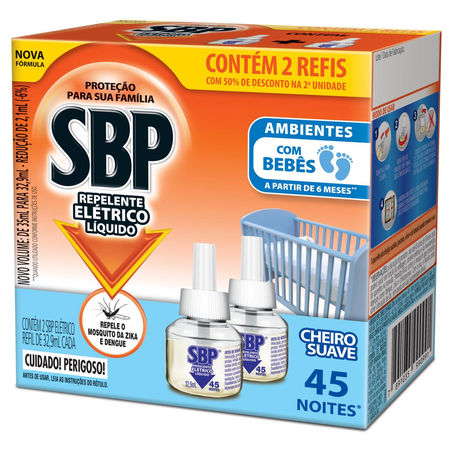 Conjunto SBP 35ml - Com 2 Inseticidas - Líquido - Com 50% de Desconto no 2º Inseticida