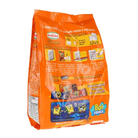 MISTURA BOLO ORQUÍDEA BOB ESPONJA CENOURA COM CHOCOLATE 300G 360-15