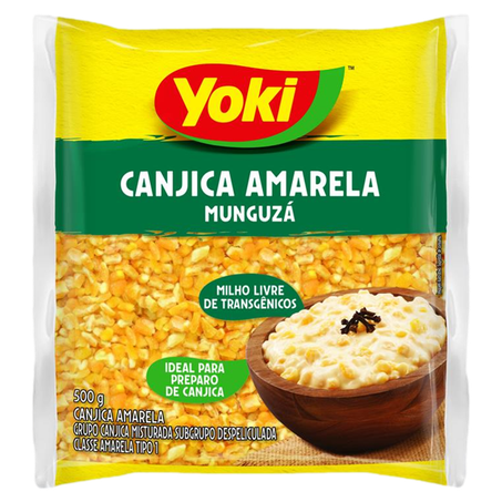 CANJICA AMARELA YOKI (MUNGUZÁ) 500G