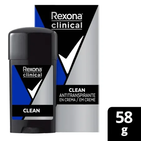 Desodorante creme clinical clean rexona 58g