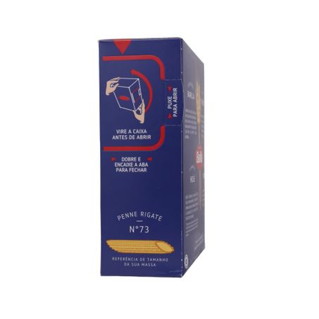 Macarrão Grano Duro Barilla Curto Pene Rigate 73 500g 360-17