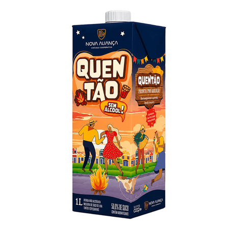 QUENTÃO PRONTO DE UVA NOVA ALIANÇA S/ÁLCOOL TP 1L