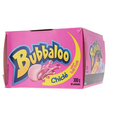 Chicle Bubbaloo Tutti Frutti 60 Unidades 5g 360-20