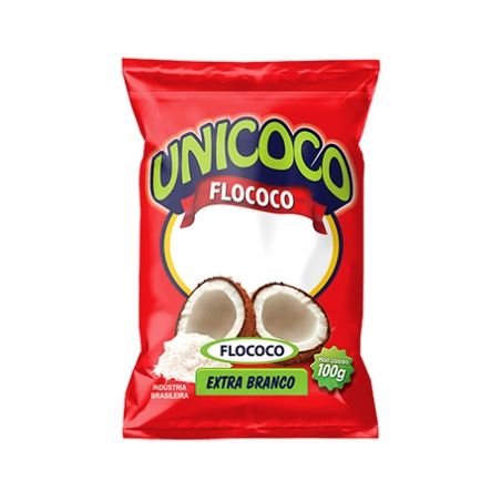 COCO RALADO UNICOCO 100G PURO FLOCAO