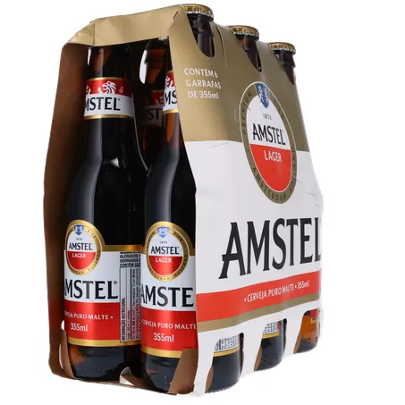 Cerv amstel ln 355ml 6un 360-30