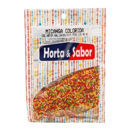 Confeito gran. colori. horta & sabor 40g