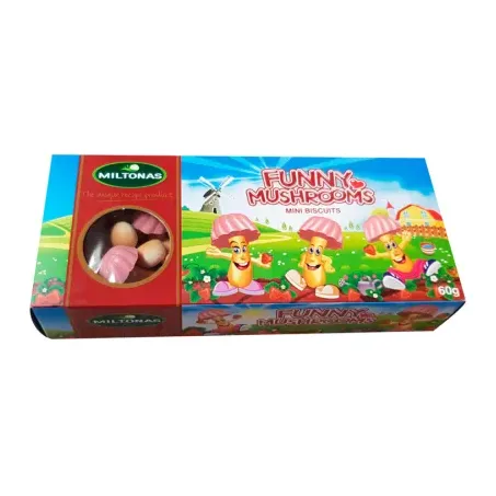 Biscoito morango funny mushrooms 60g