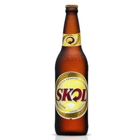 Cerveja Skol Pilsen Garrafa 600ml