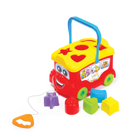 Brinquedo maral baby bus c-cubos 4086