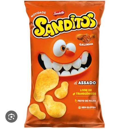 SALGADINHO SANDITOS ARGOLA 140G GALINHA