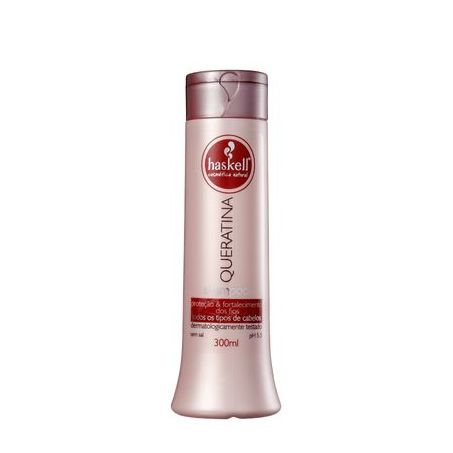 Shampoo Haskell Queratina Embalagem 300ML
