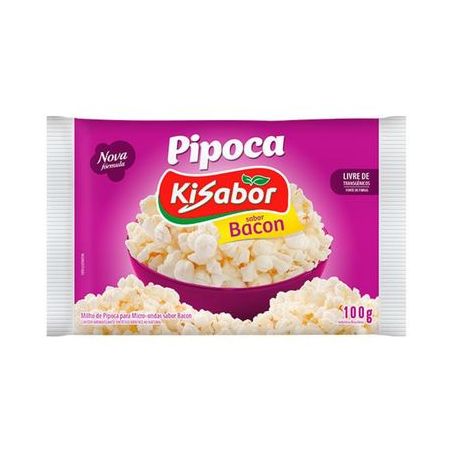 PIPOCA MICRO KISABOR 100G BACON
