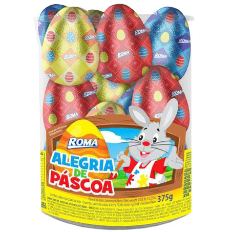 OVO ALEGRIA DE PASCOA ROMA 20G