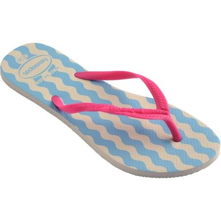SANDÁLIAS HAVAIANAS FANTAS STYLE II BEGE PALHA 33/34