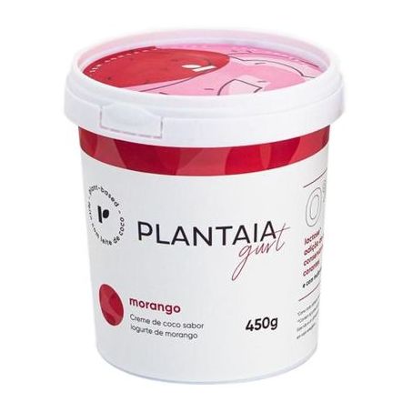 IOGURTE PLANTAIA 450G MORANGO
