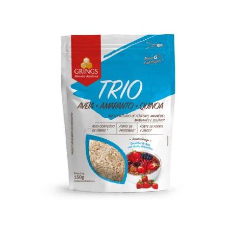 Trio aveia+amaranto+quinoa 150g