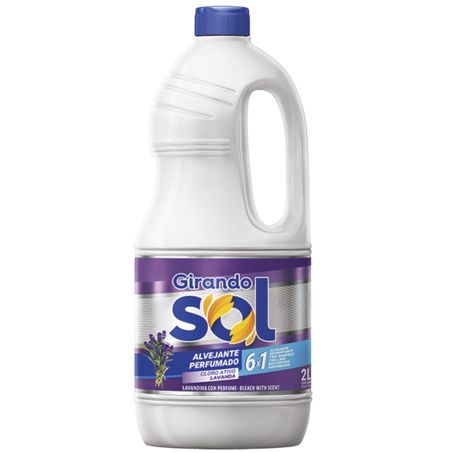 Alvejante girando sol 2lt perfumado lavanda