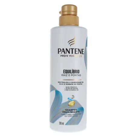Shampoo Pantene Pro-V Miracles Equilíbrio Raiz e Pontas Frasco 510ml 360-35