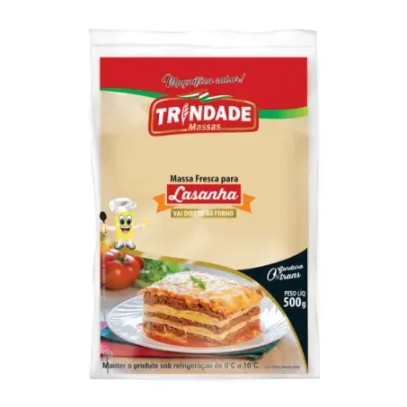 Massa Lasanha Trindade 500g 