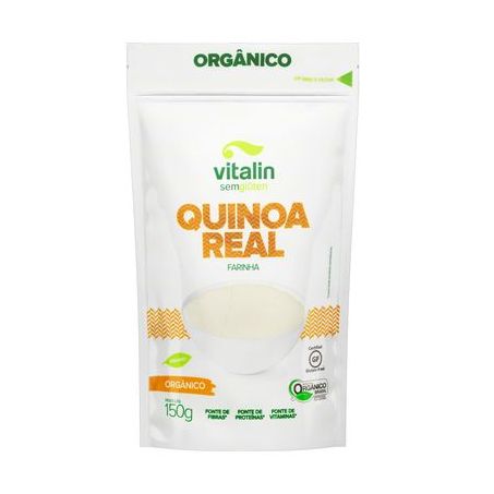 Farinha de Quinoa Real Orgânica Vitalin Pouch 150G