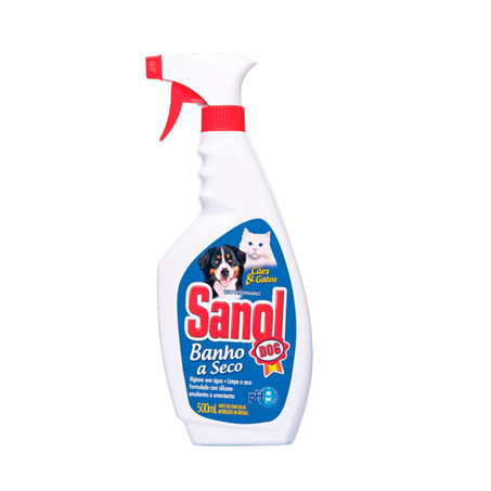 Banho Seco Pet Sanol Dog 500Ml