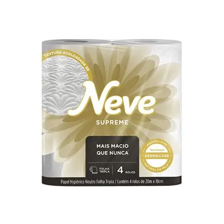 Papel hig neve supreme folha tripla 20m c4