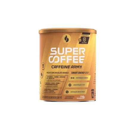 Supercoffee Paçoca Chocolate Branco Lata 220g