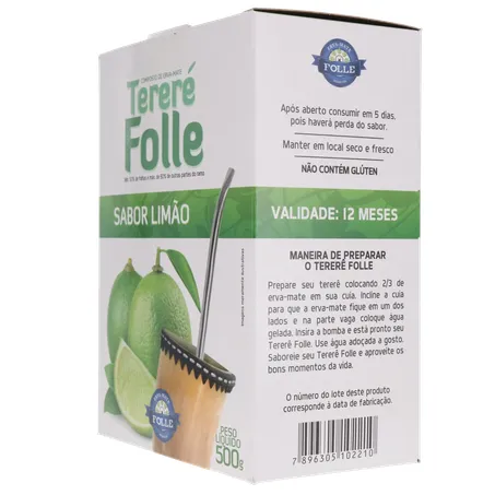 Erva tererê folle limão 500g 360-24