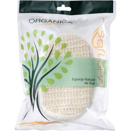 Esponja Orgânica Sisal Almofadada Natural
