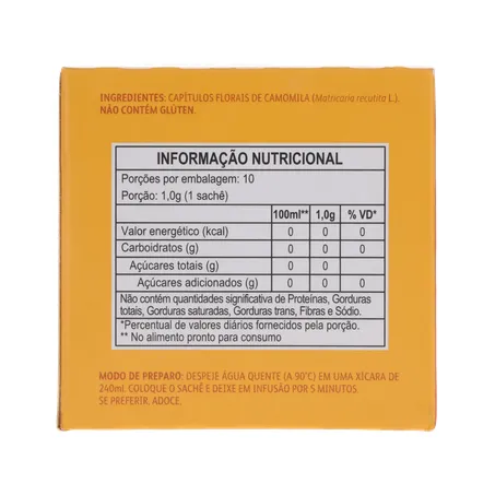 Chá Leão Camomila Sachê 10UN 360-18