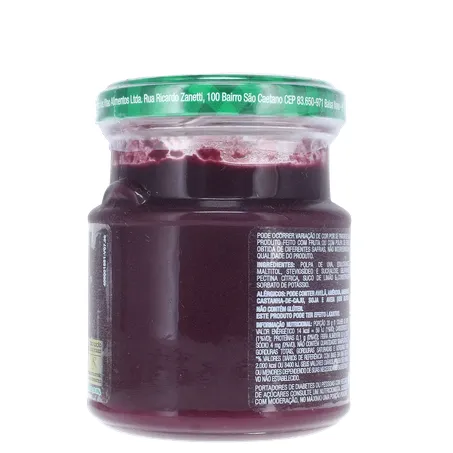 Geleia de Uva Vitao Zero Açúcar 180G 360-11