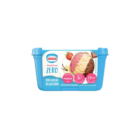 NESTLE SORVETE NAPOLITANO ZERO ACUCAR 450 G       