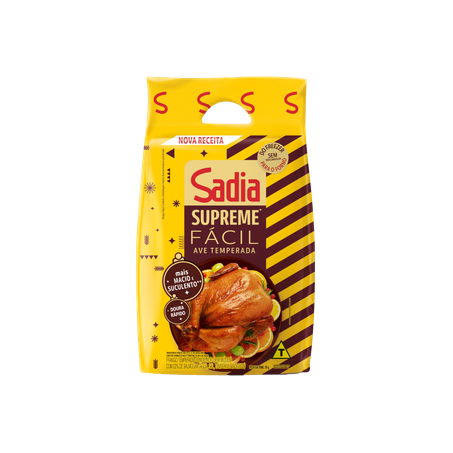 Ave Assa Fácil Sadia Supreme Temperada - Congelada Kg