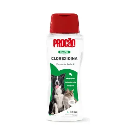 Shampoo procao 500ml clorexidina