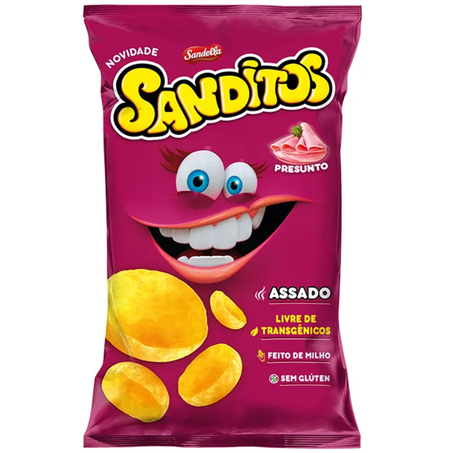 SALGADINHO SANDITOS 45G PRESUNTO