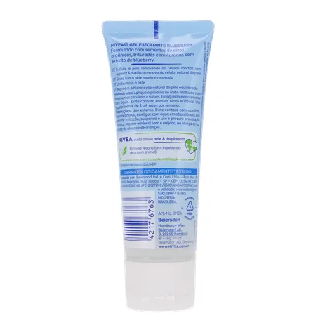 Gel Esfoliante Nivea Facial 75g - Blueberry 360-2