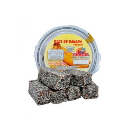 Doce Banana Aragel 250g 