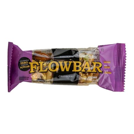 BARRA DE NUTS CRANBERRY 30G FLOWBAR