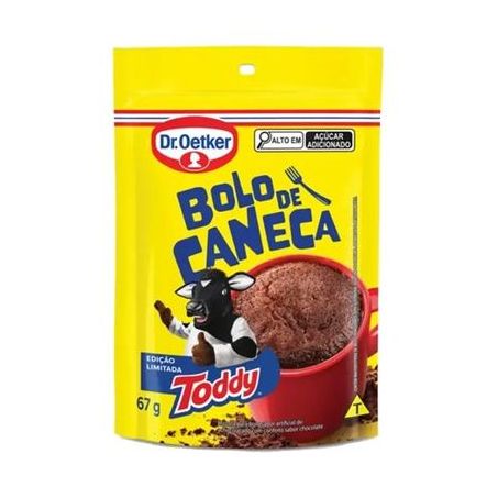 Bolo caneca choco toddy dr oetker 67g
