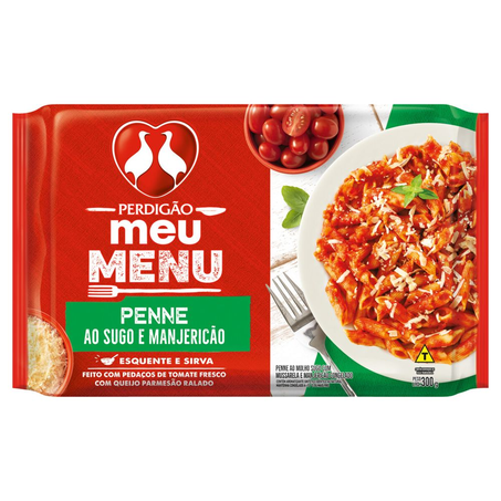 Penne Perdigão Molho de Ao Sugo Caixa com 300G