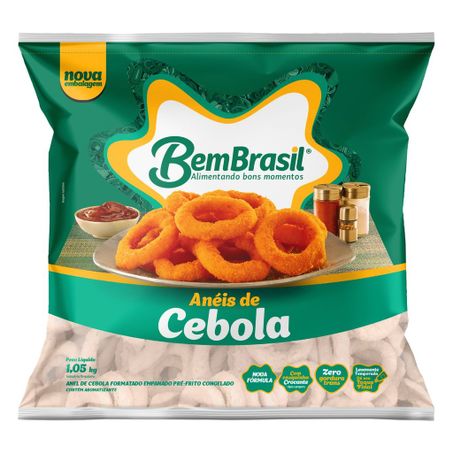 ANEIS CEBOLA BEM BRASIL CONGELADO 1,05KG