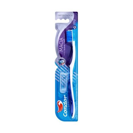 Escova Dental Condor Ortodôntica Macia 1UN