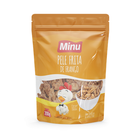 Pele frita de frango 200g