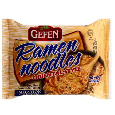 MACARRÃO INSTANTANEO FRANGO ORIENTAL GEFEN 85G