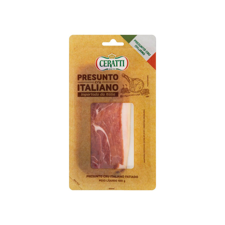 Presunto Cru Ceratti Italiano Fatiado 100G