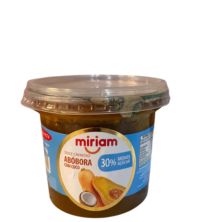 Doce fruta miriam 1.9kg abobora com coco