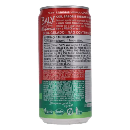 Energético Baly Melancia Lata 250ml 360-15