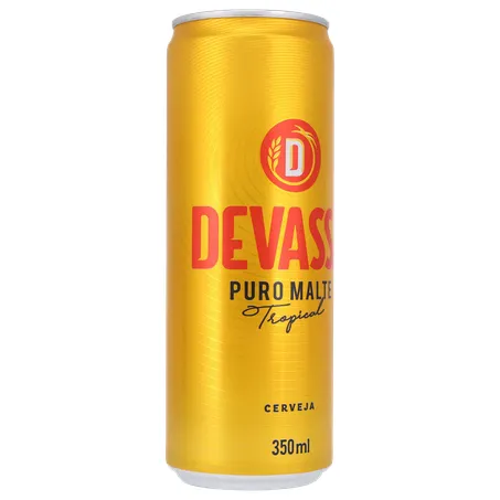 Cerveja Lager Devassa Puro Malte Tropical Lata 350ml 360-33