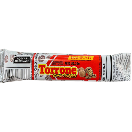 Torrone konrad com nozes 35g